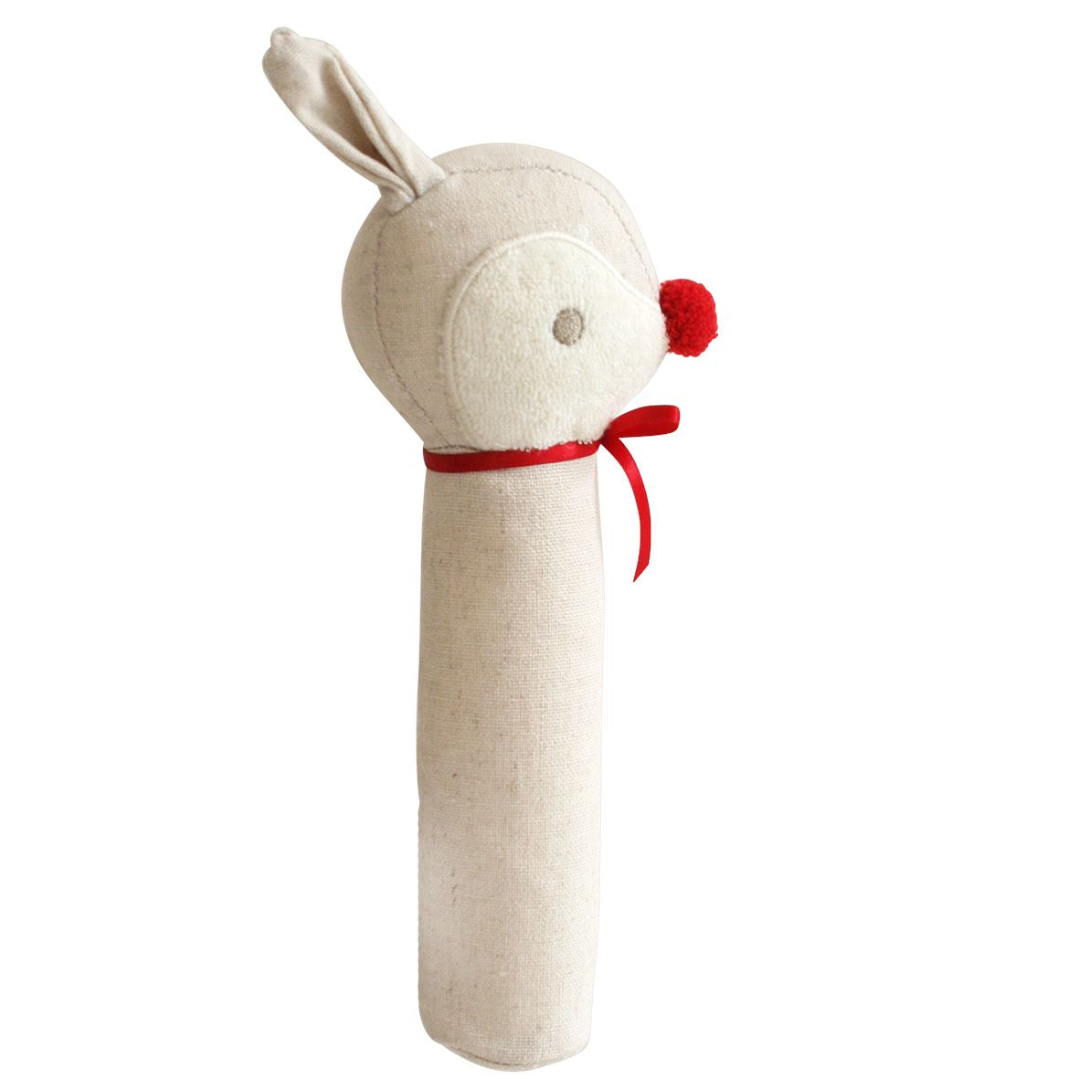 Rudolph Squeaker - Linen Red