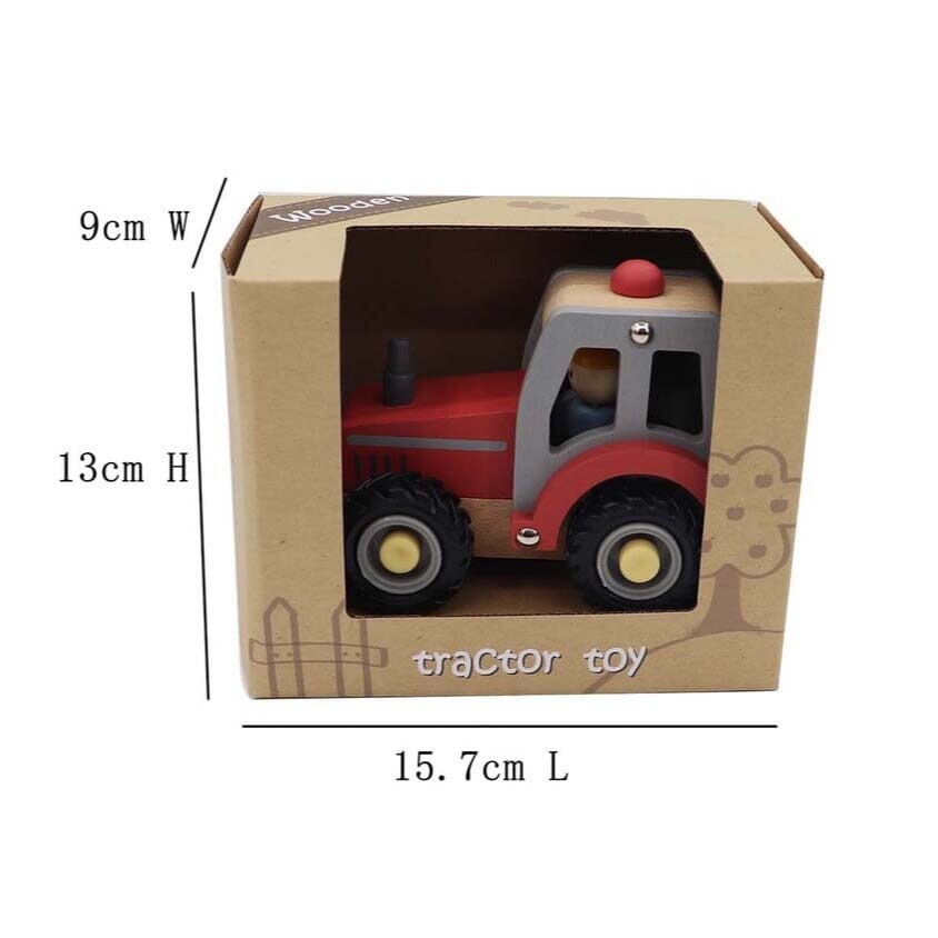 Wooden Tractor (Green)