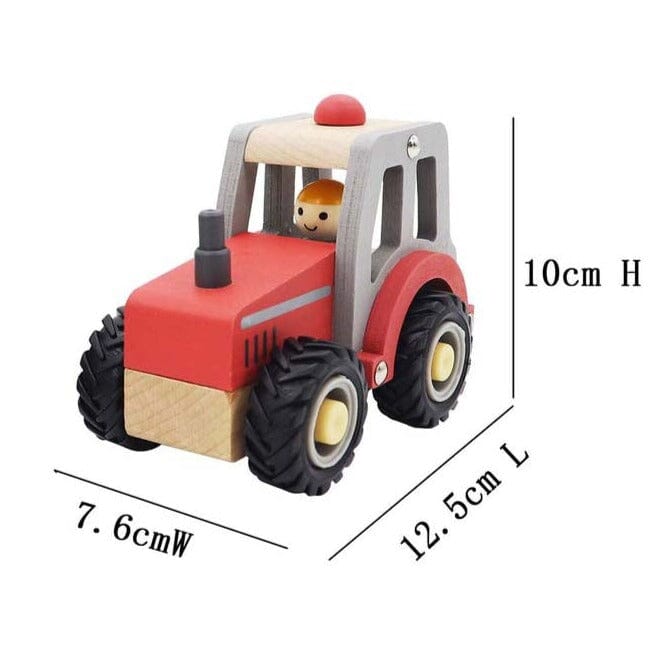 Wooden Tractor (Green)