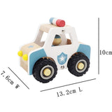 Wooden Police Car