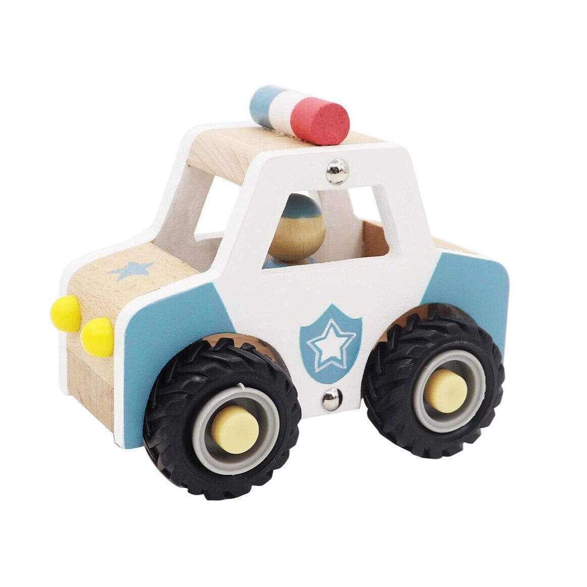 Wooden Police Car