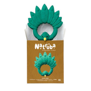 Natruba Teether Peacock - Green