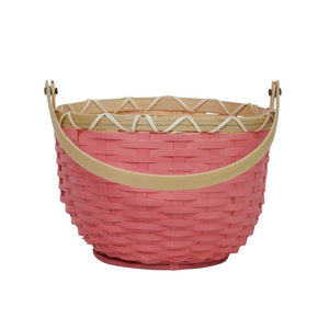 Small Blossom Basket - Raspberry