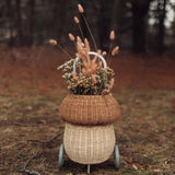 Rattan Mushroom Luggy (Natural)