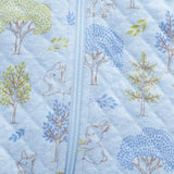 Icicle Bunny Forest Quilted Growsuit
