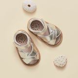 Baby Criss-Cross Sandals (Gold)