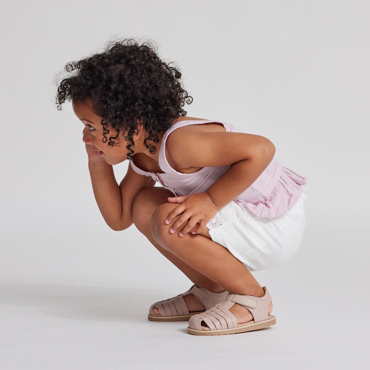 Frankie Sandals (Blush)