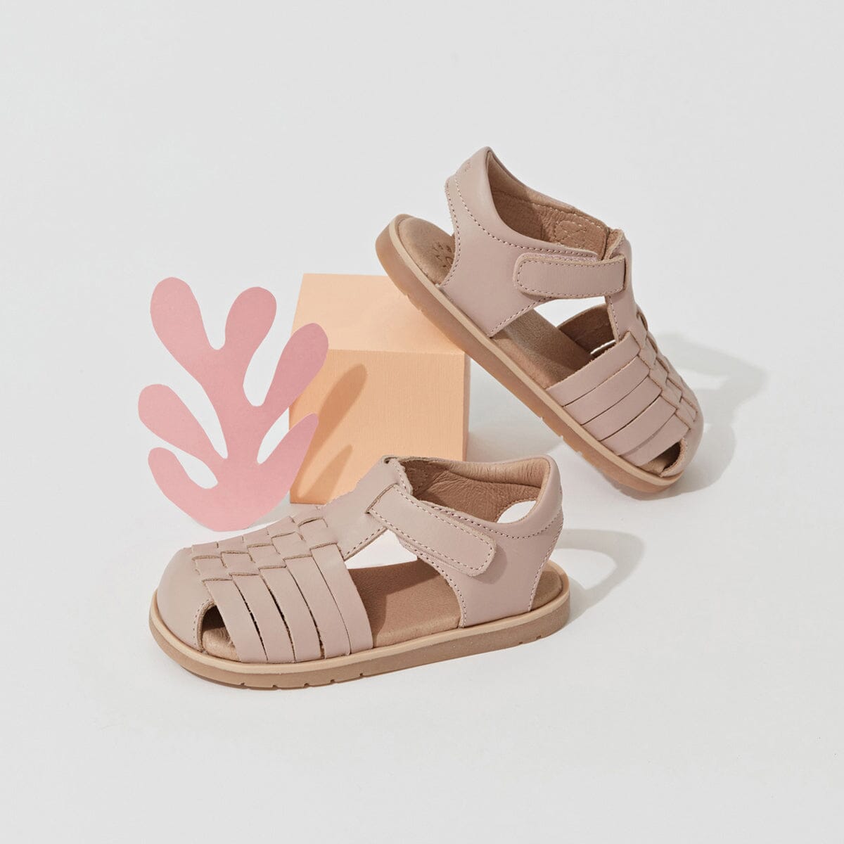 Frankie Sandals (Blush)