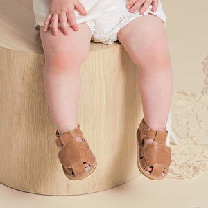 Baby Milo Sandals (Tan)