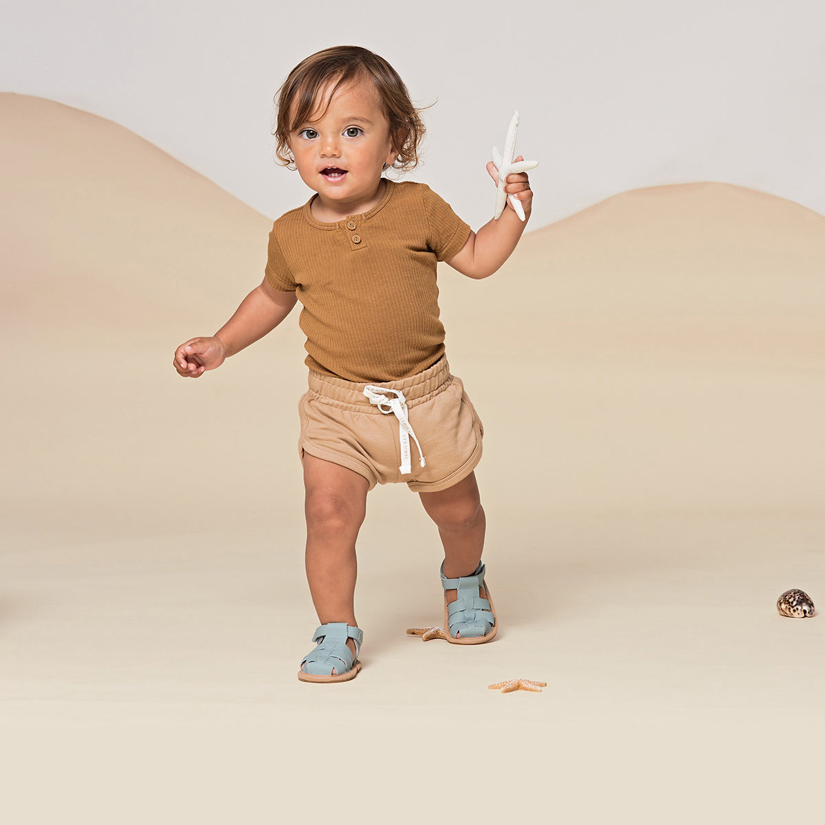 Baby Rio Sandals (Seafoam)