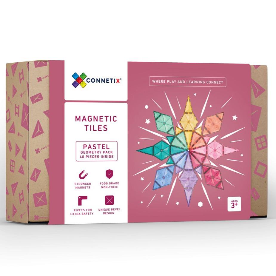 Pastel Geometry Pack 40 Piece