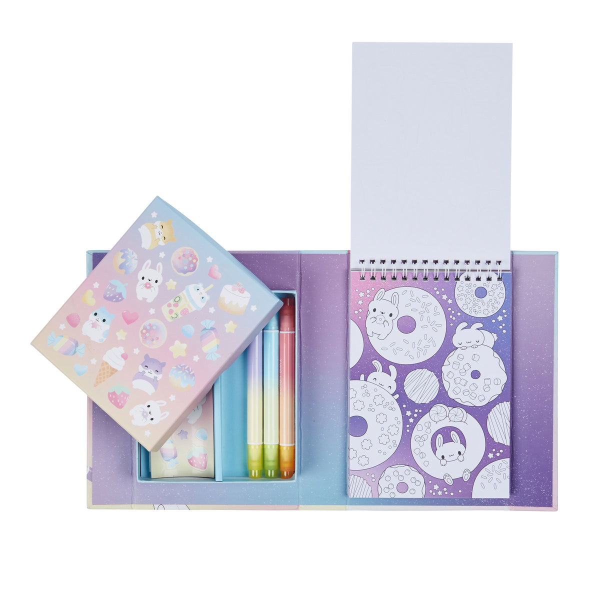 Pastel Colouring Set (Kawaii Café)