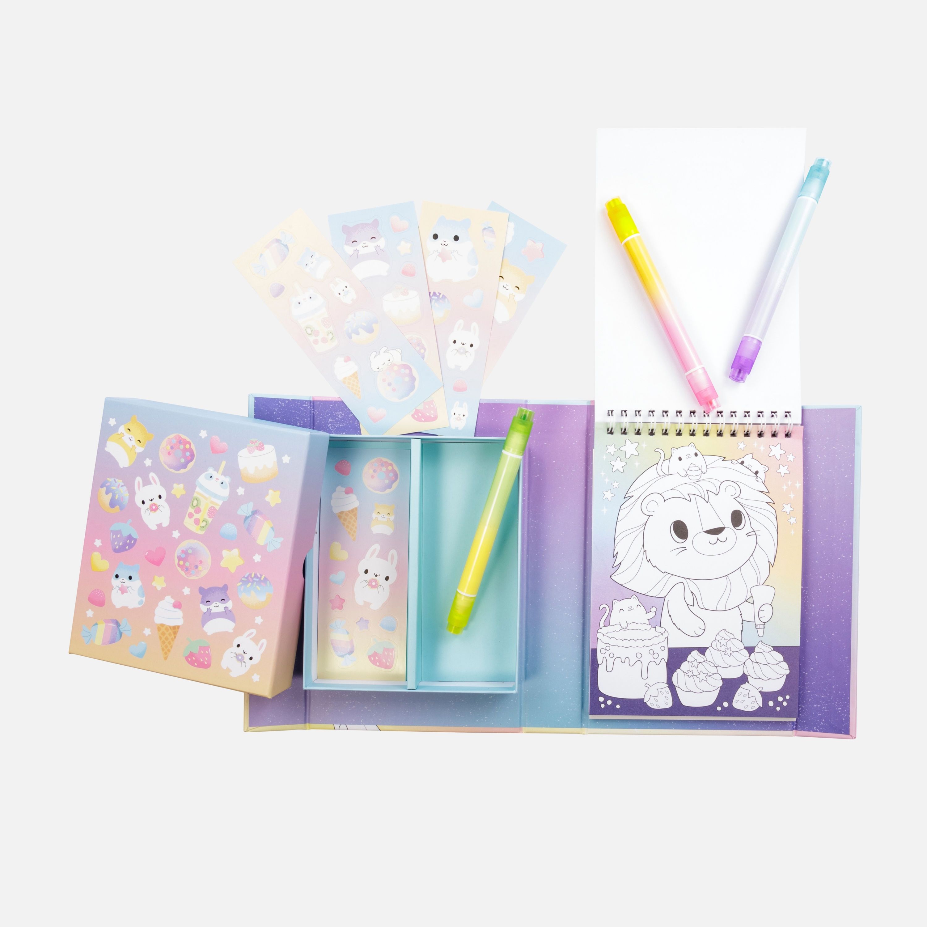 Pastel Colouring Set (Kawaii Café)