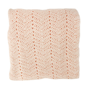 Crochet Baby Blanket (Peach)