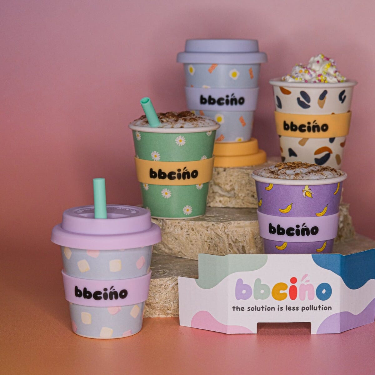 Marsh-Mellow Bamboo Babycino Cup