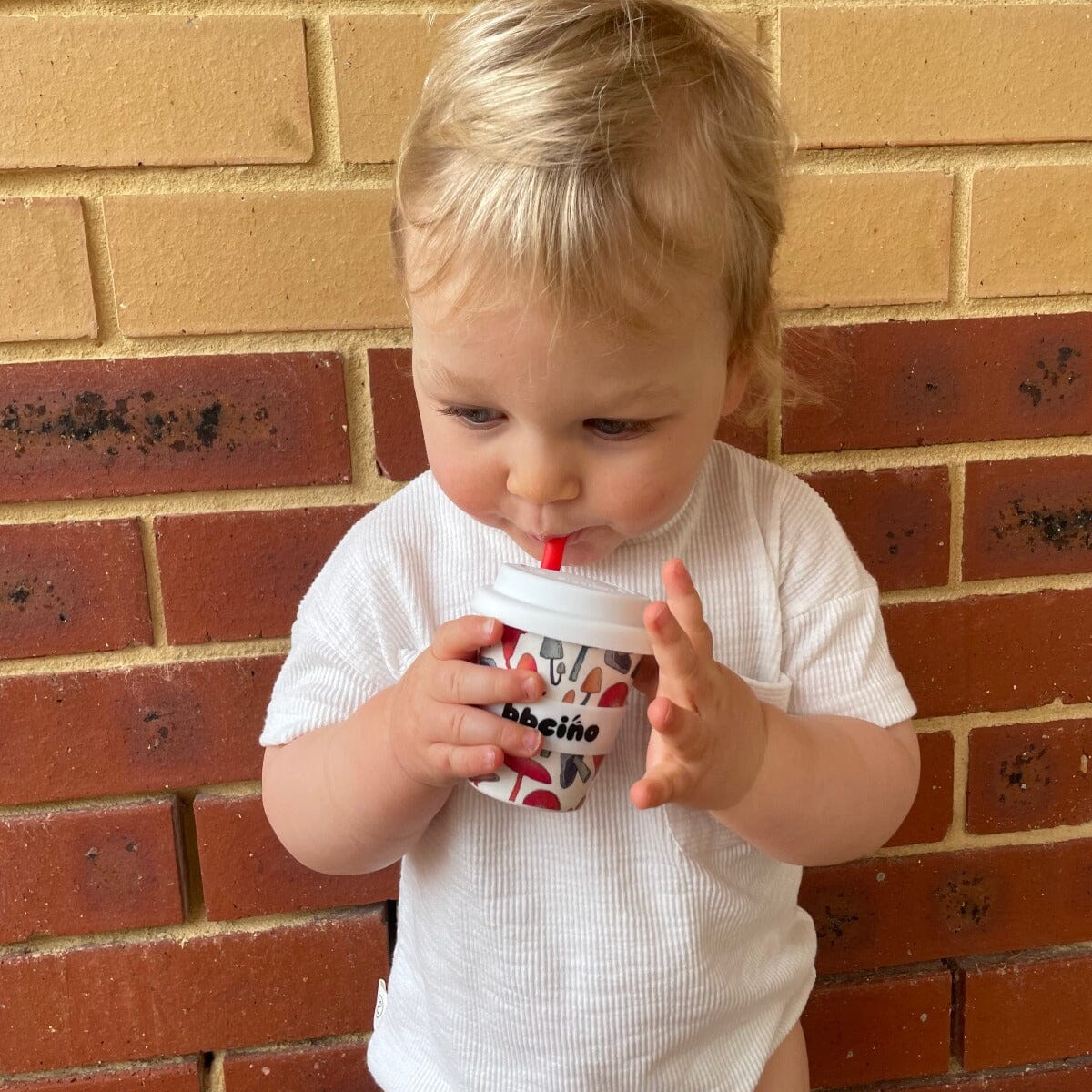 The Fun-Guy Bamboo Babycino Cup