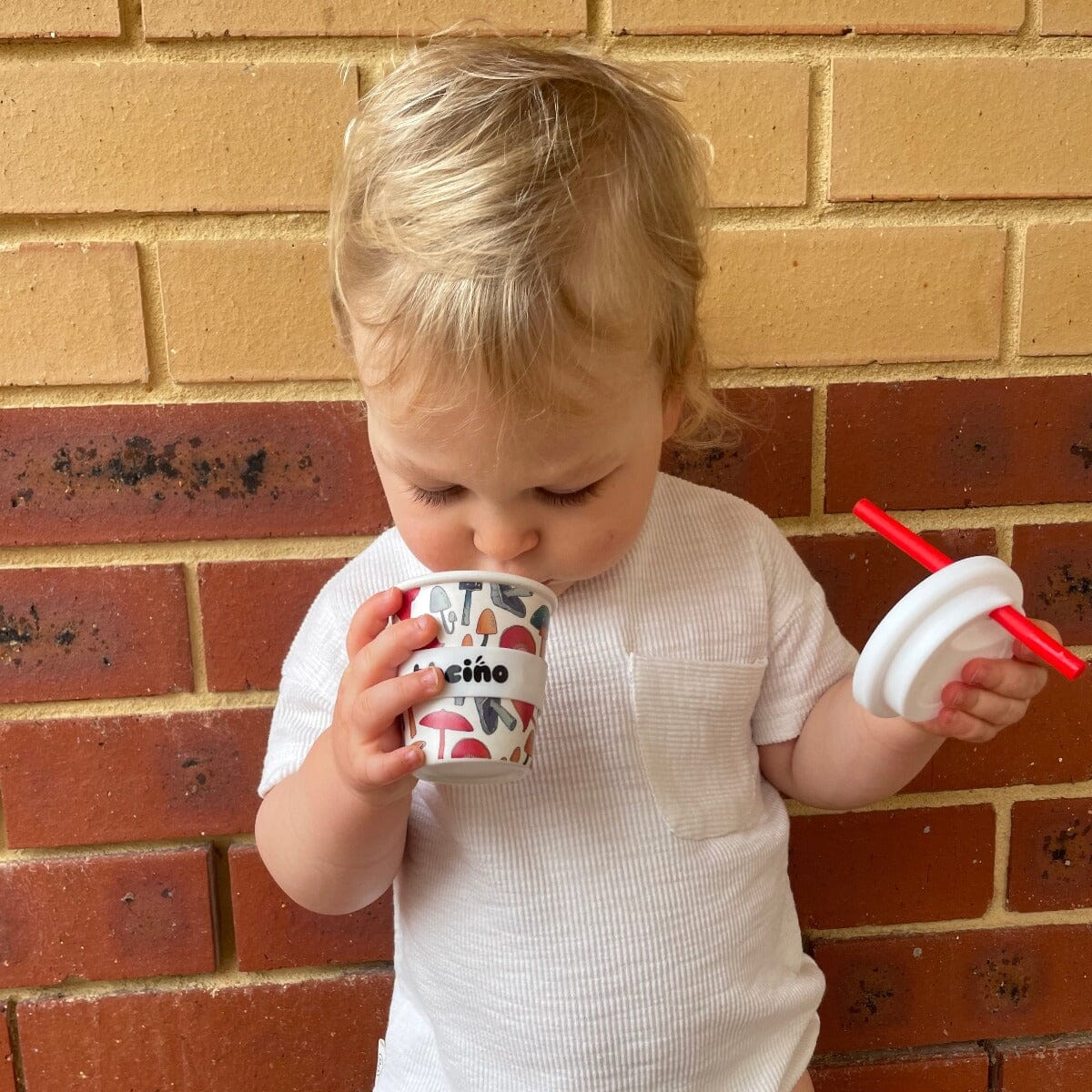 The Fun-Guy Bamboo Babycino Cup