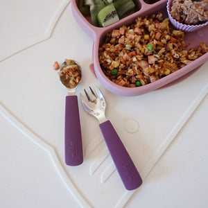 Toddler Feedie Cutlery Set (Powder Pink)