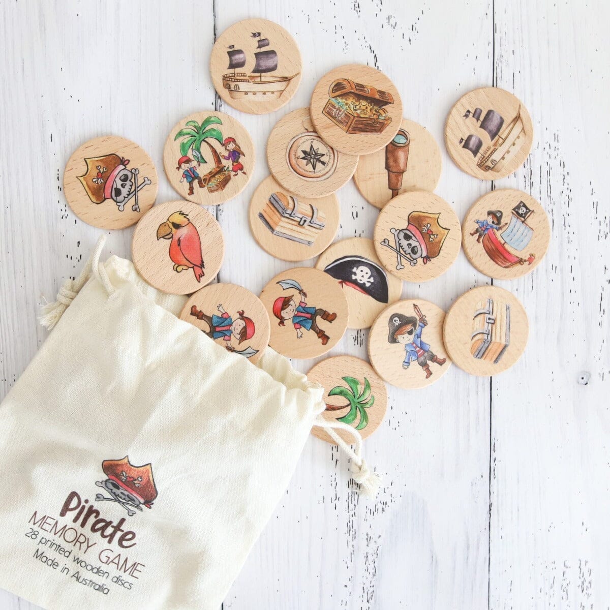 Memory Match Game - Pirate