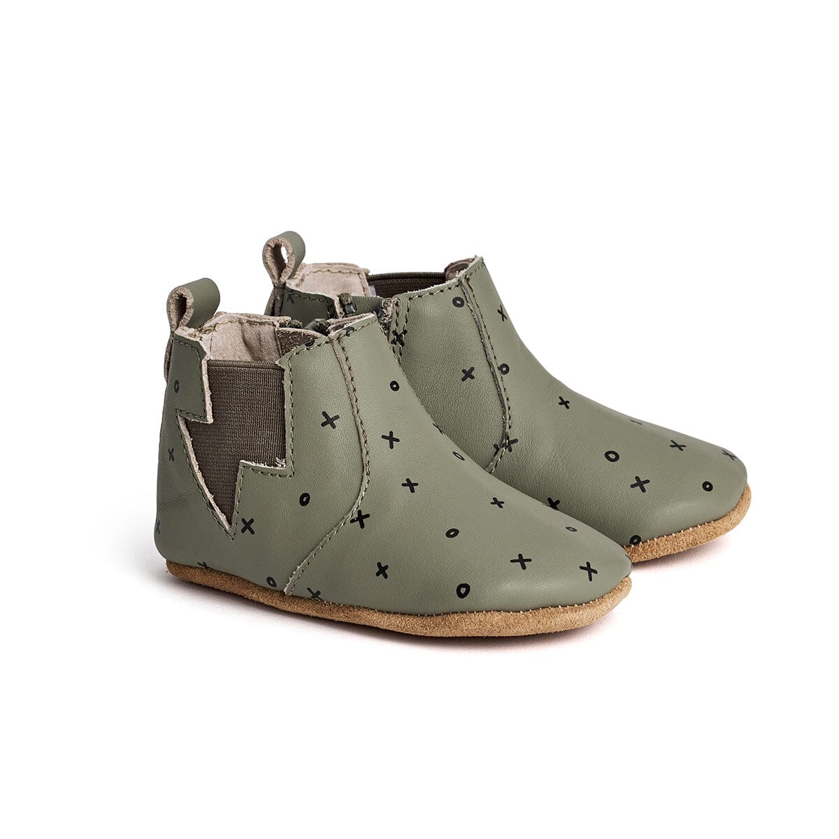 BABY ELECTRIC BOOT (Khaki XO)