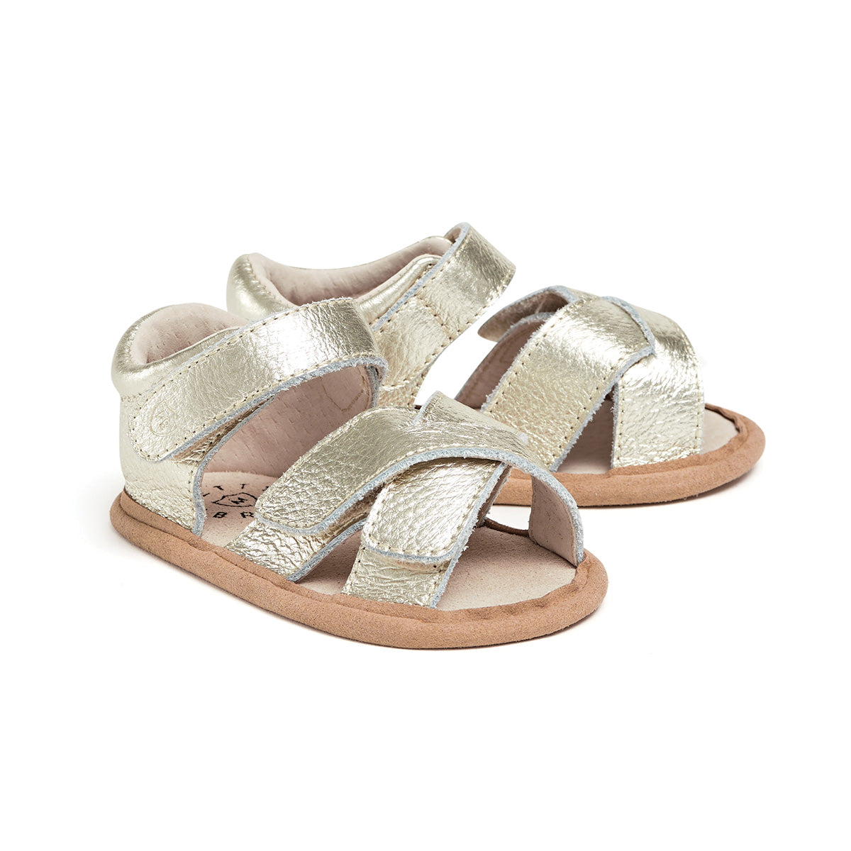 Baby Criss-Cross Sandals (Gold)