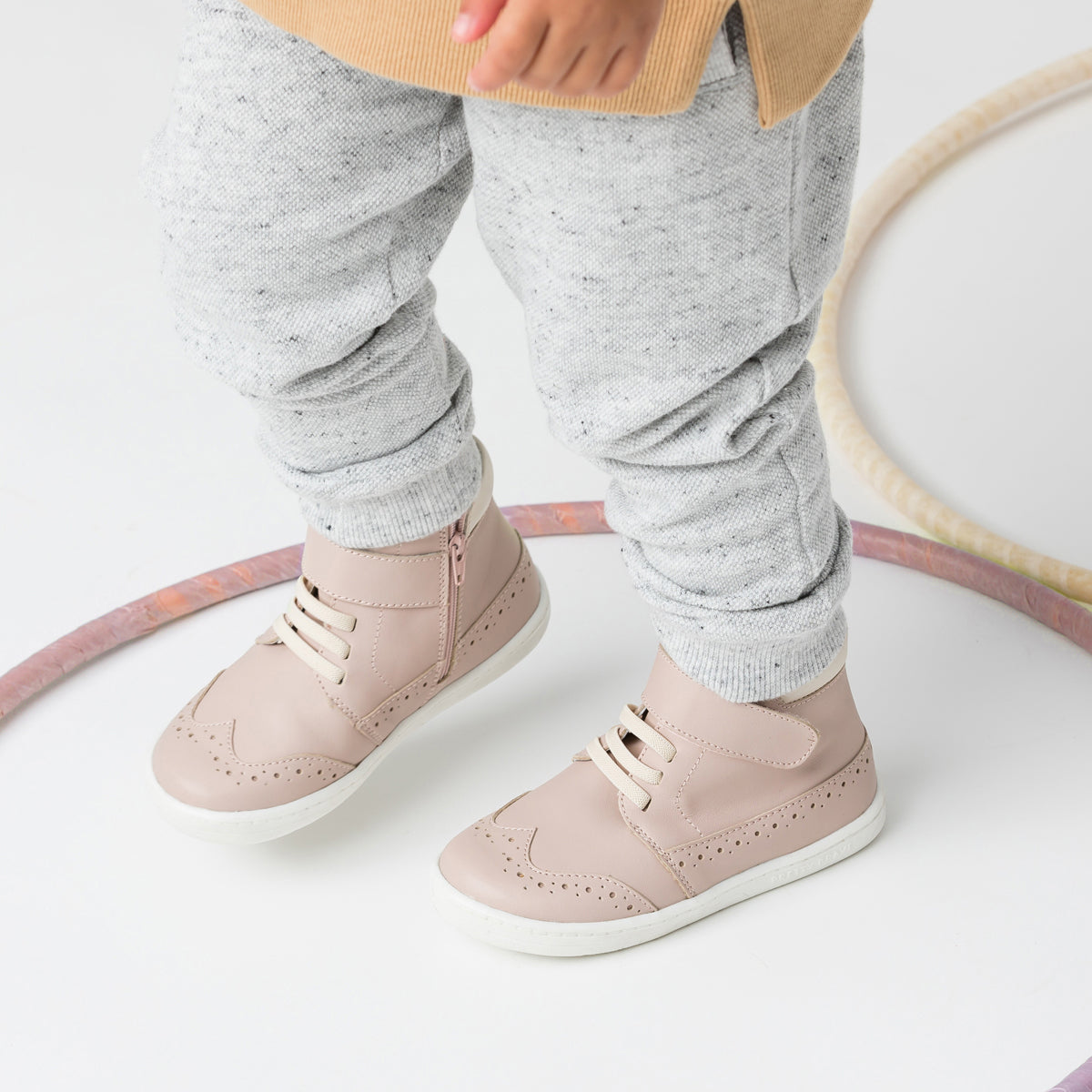 Harley Boots (Blush)