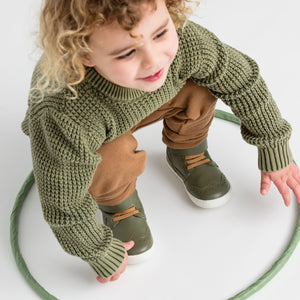 Harley Boots (Khaki)