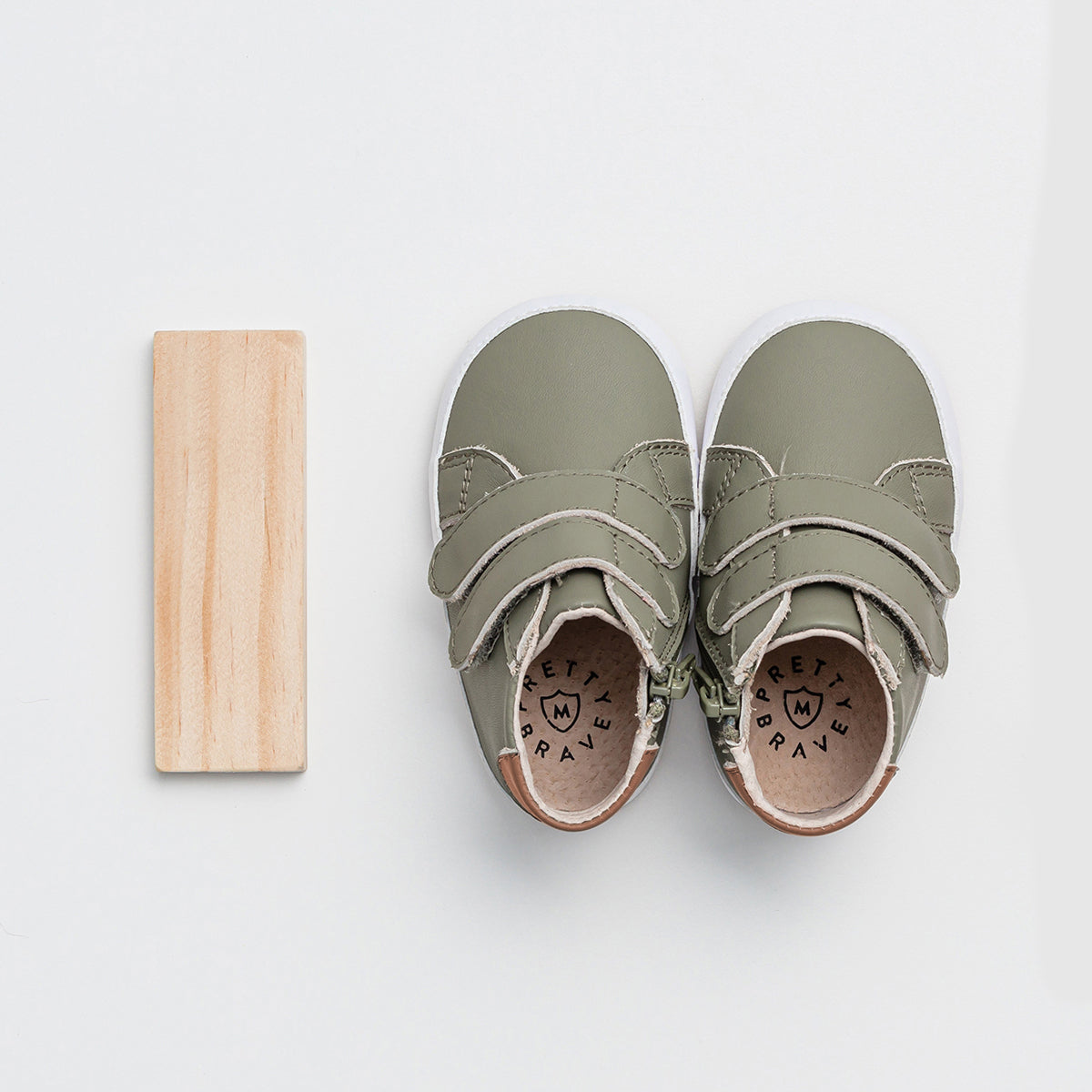 Baby Hi Tops (Khaki)