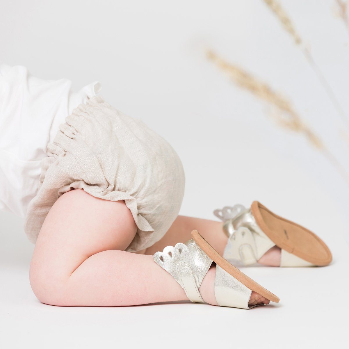 Butterfly Sandal (Rose Gold)