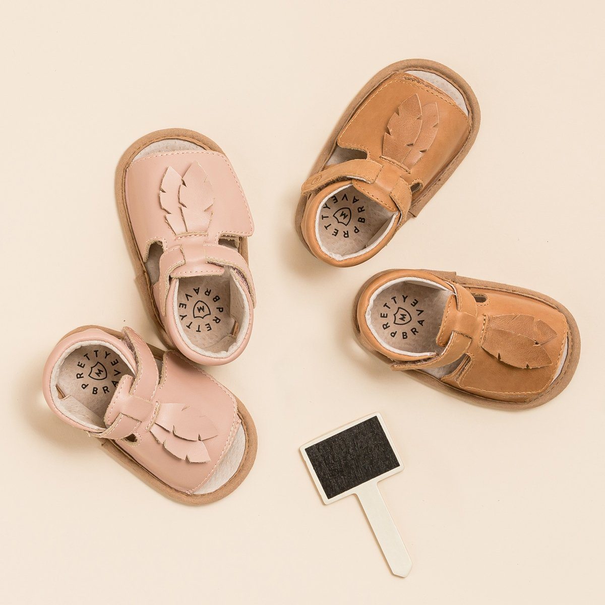 Pheonix Sandals (Tan Leaf)