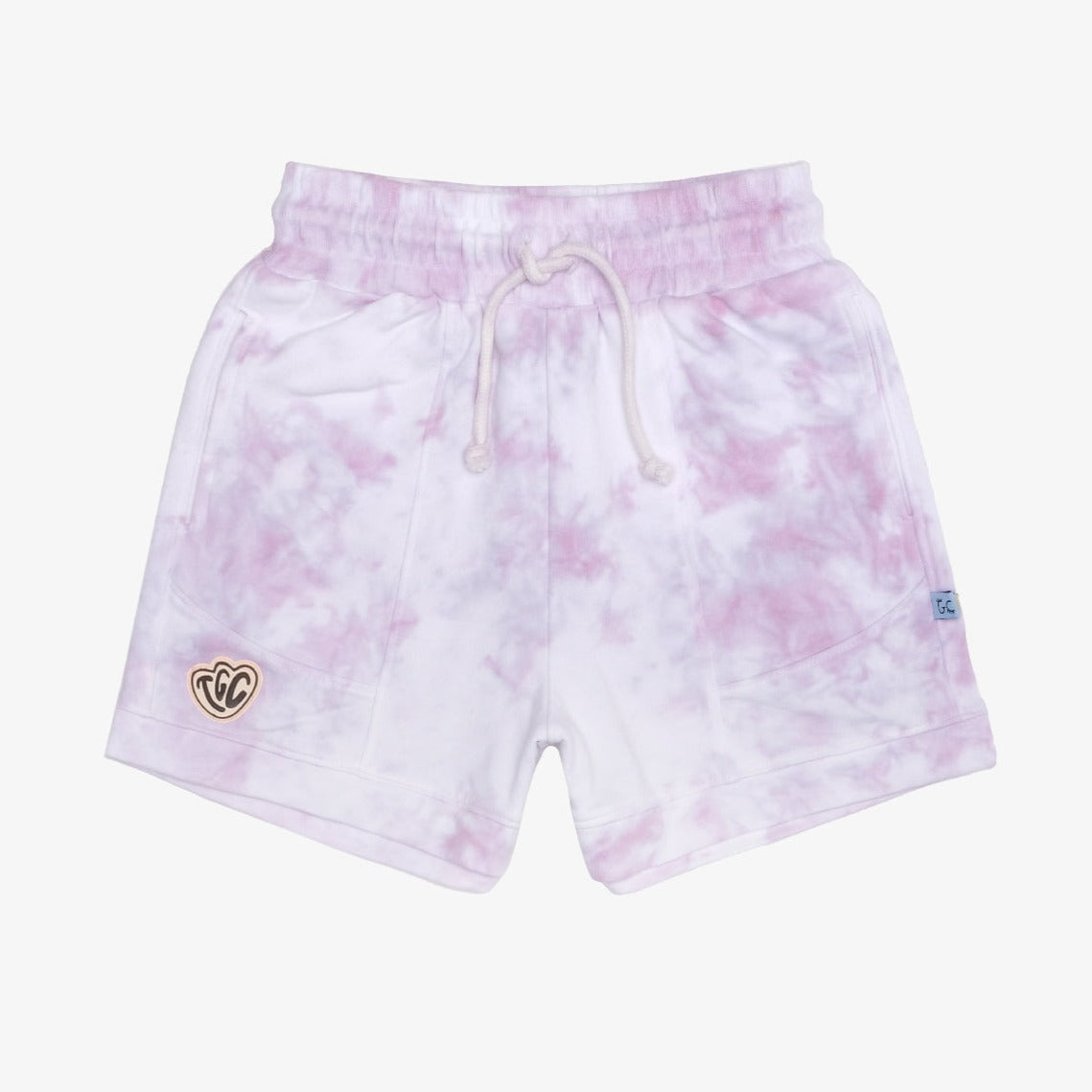 Tie Dye Panel Shorts