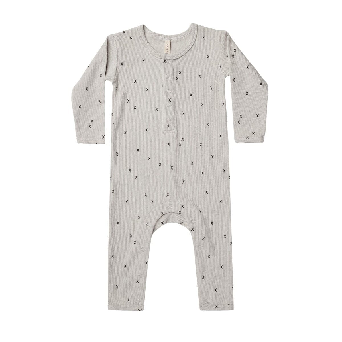Criss Cross Ribbed Baby Jumpsuit