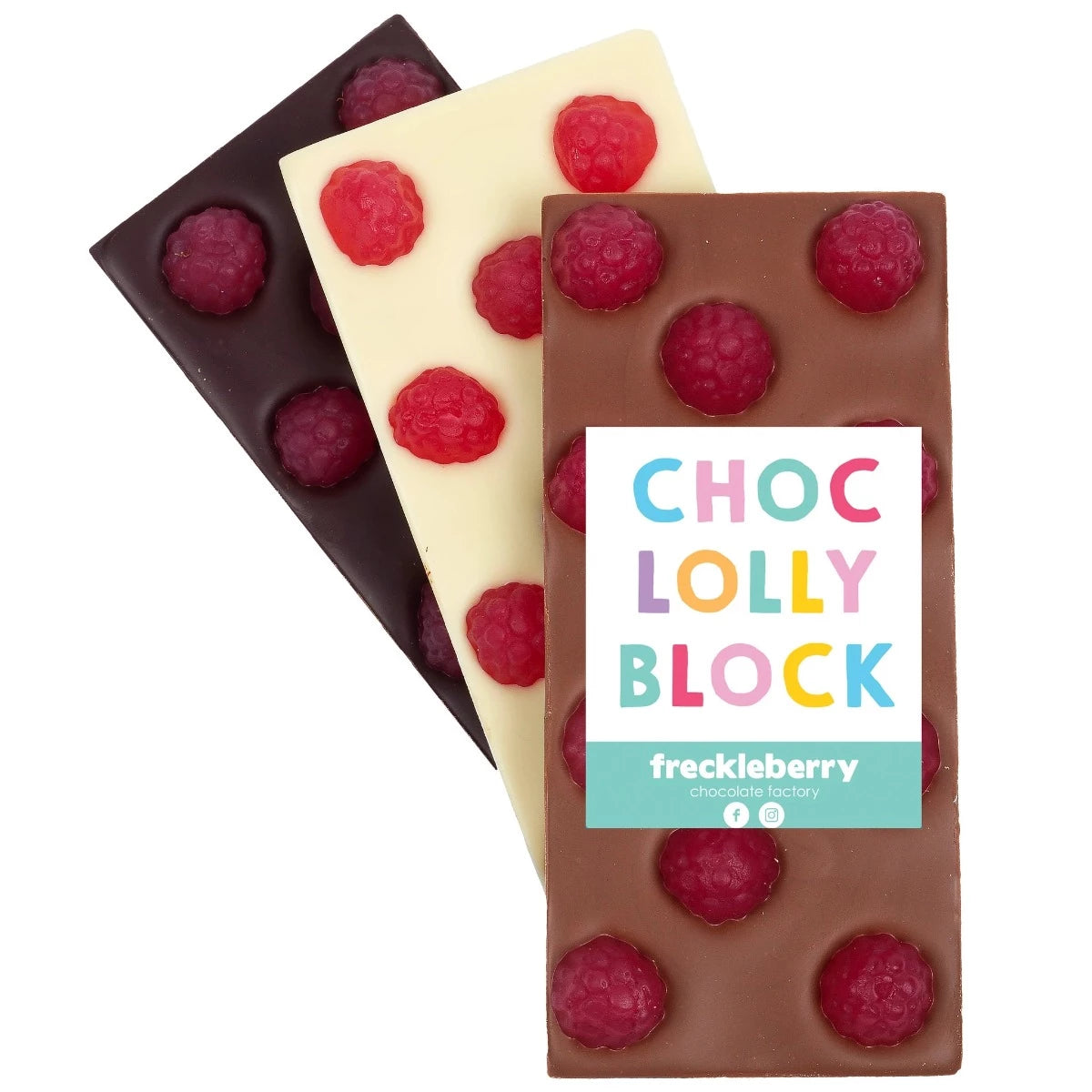 Raspberry Chocolate Block
