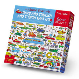 Richard Scarry Puzzle 36 piece (Cars & Trucks)