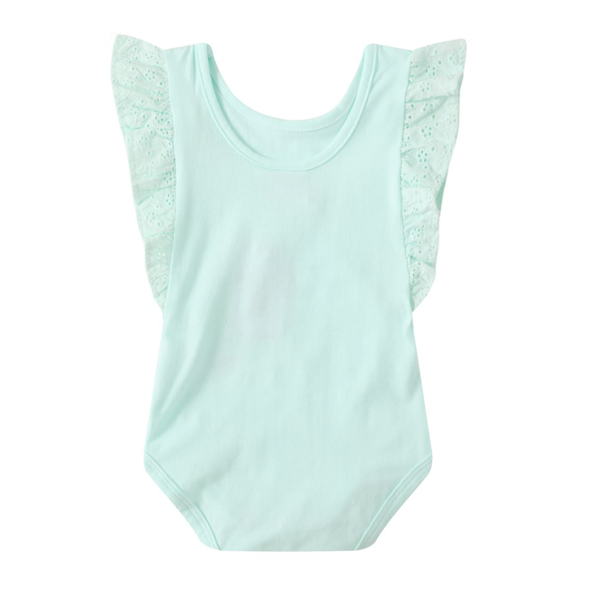 Holly Frill Bodysuit (Mint)