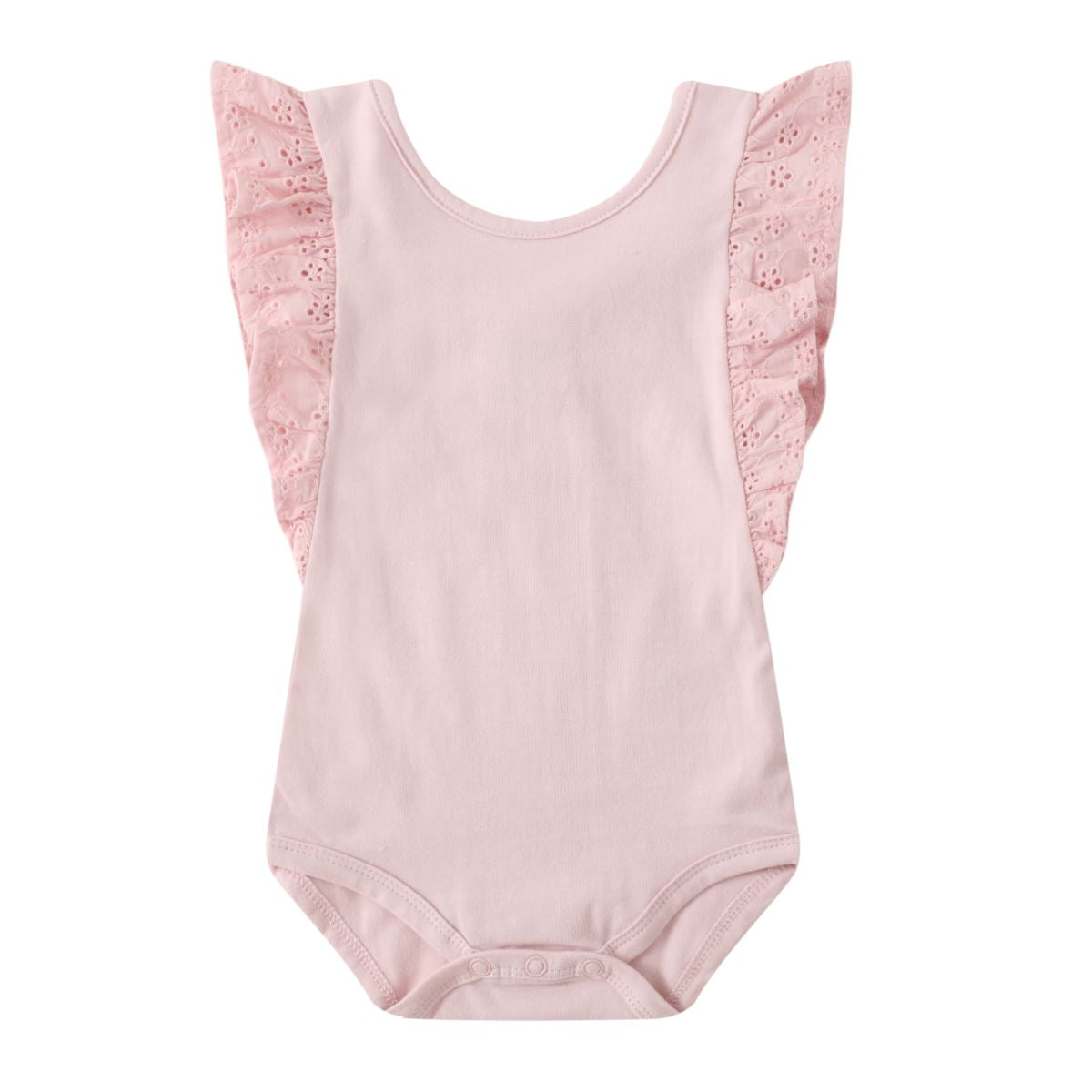 Holly Frill Bodysuit (Pink)