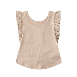 Holly Frill Top (Beige)