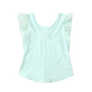 Holly Frill Top (Mint)