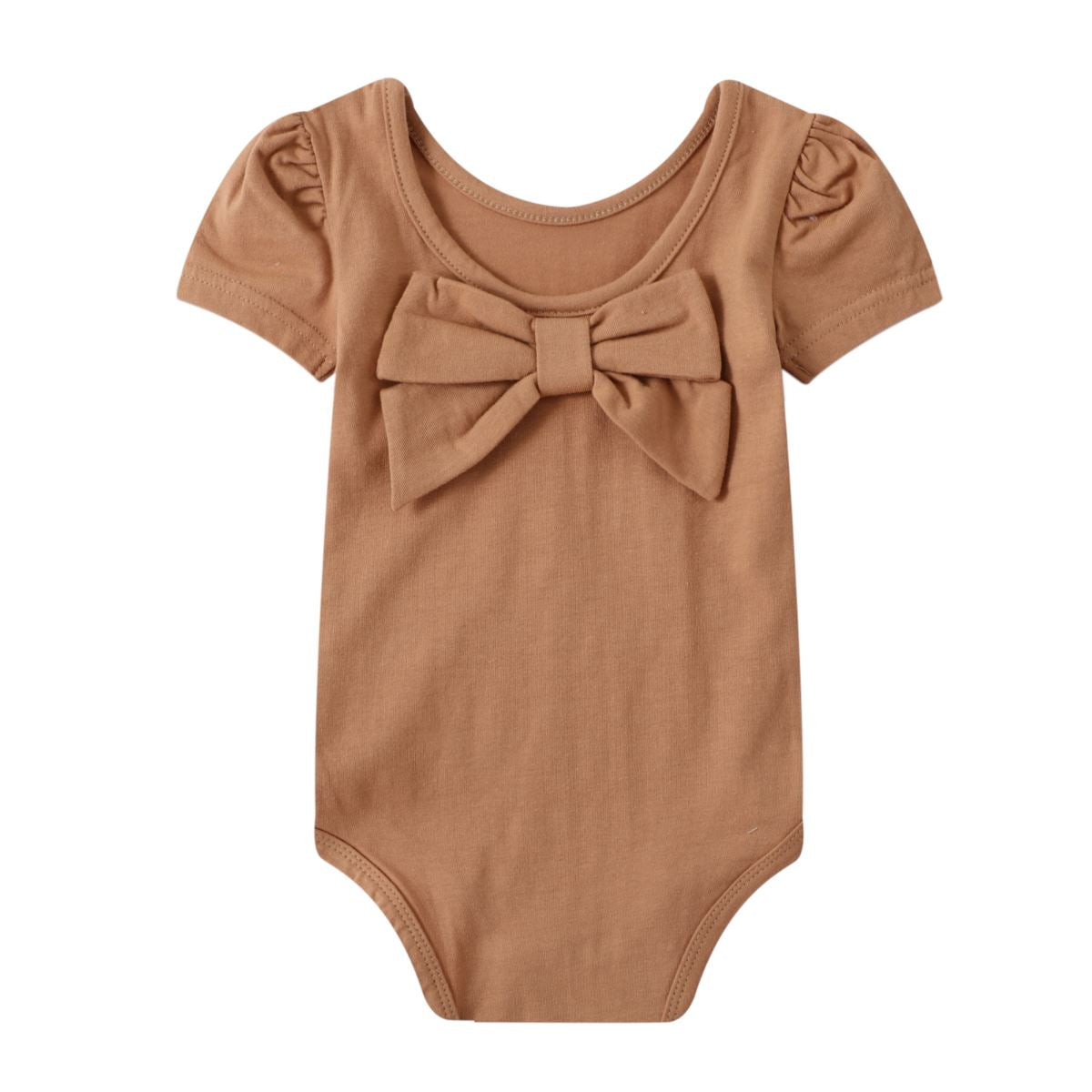 Maddison Bow Bodysuit (Cinnamon)