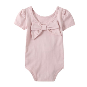 Maddison Bow Bodysuit (Pink)