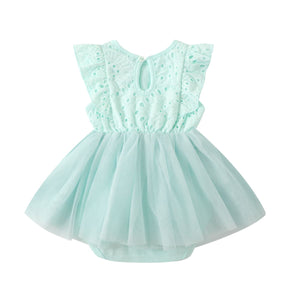 Holly Lace Dress (Mint)