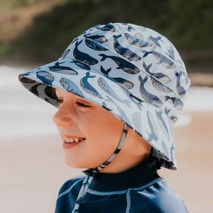 Kids Classic Swim Bucket Beach Hat (Whale)