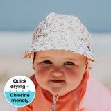 Kids Swim Legionnaire Beach Hat (Floral)