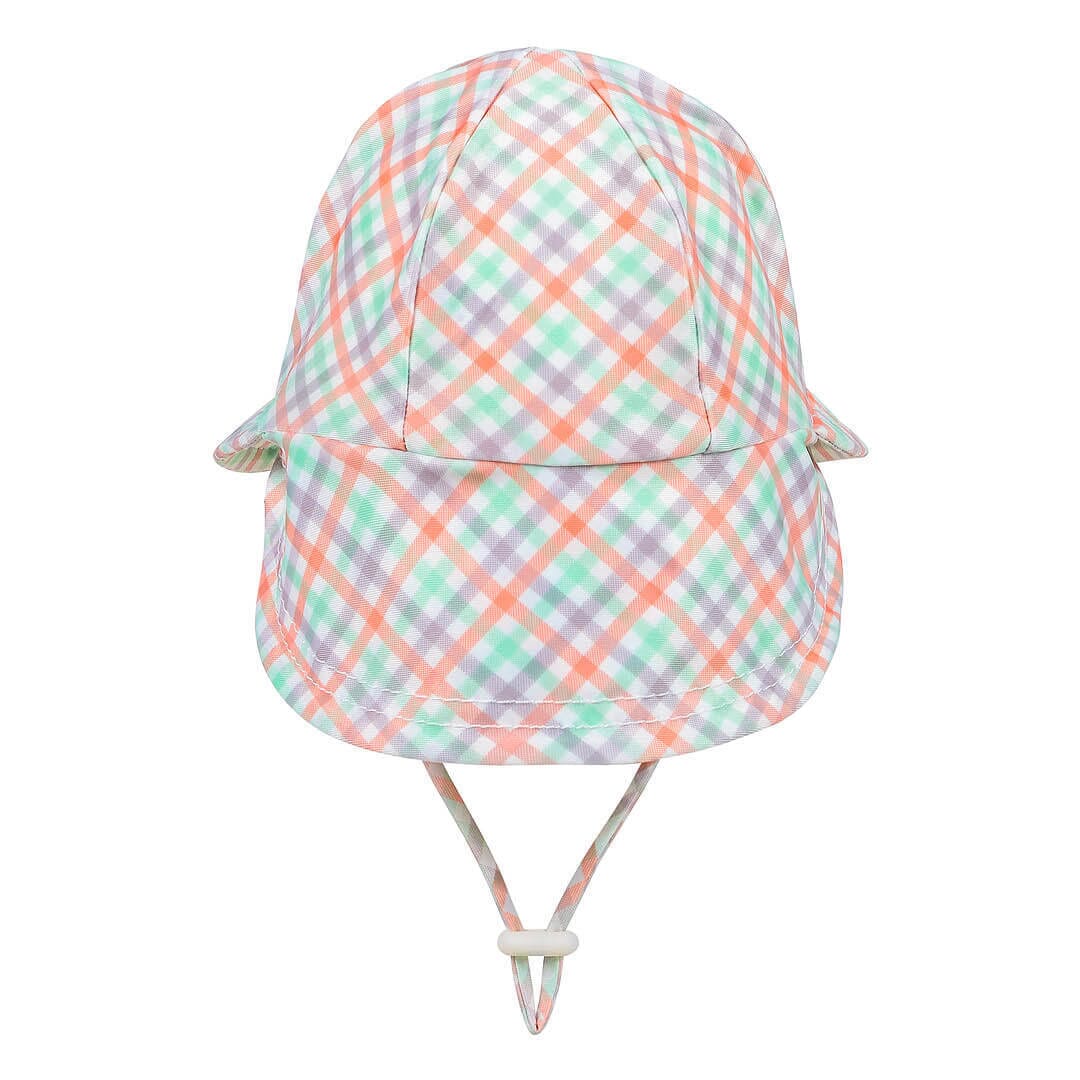 Kids Swim Legionnaire Beach Hat (Gingham)