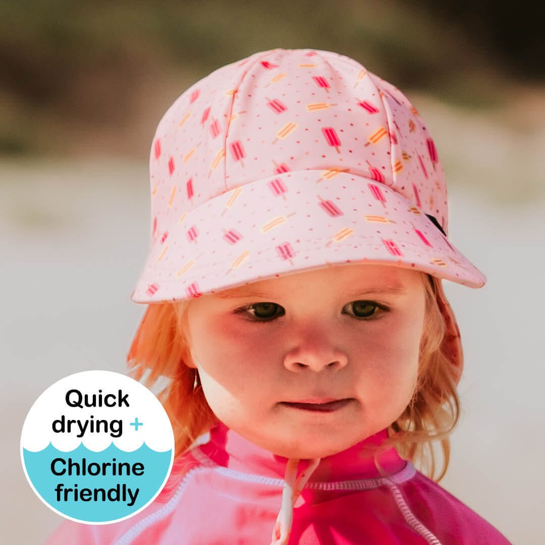 Kids Swim Legionnaire Beach Hat (Ice Pop)