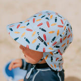 Kids Swim Legionnaire Beach Hat (Surfboard)