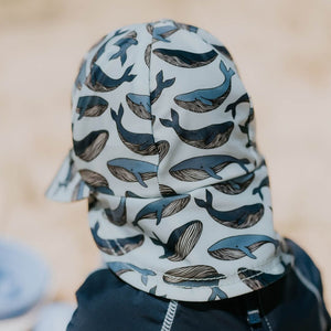 Kids Swim Legionnaire Beach Hat (Whale)