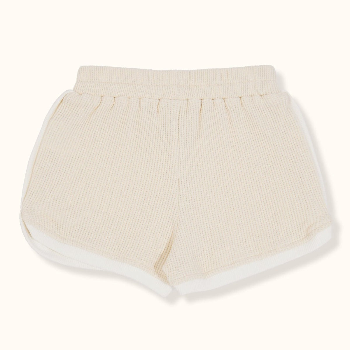 Sadie Waffle Shorts (Antique White)