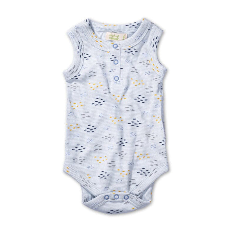 Sardines Waffle Tank Bodysuit