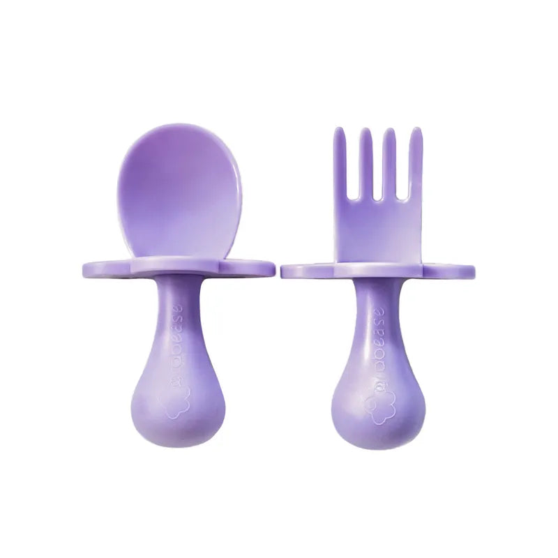 Fork & Spoon Set - Stage 2 (Lavender)